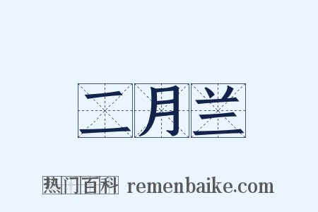 二月兰是什么意思的图片